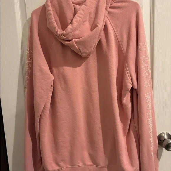American Eagle Outfitters Pink Hoodie Sweater - Picture 2 of 5